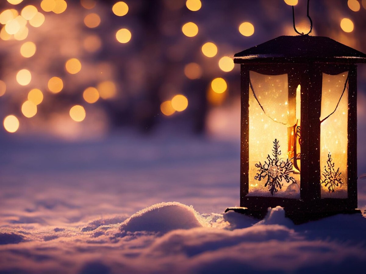 Adventsfenster im Seidengarten